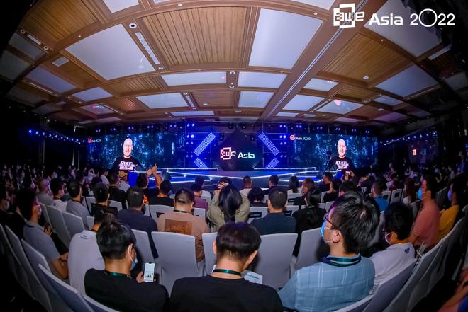 杭州匠子徐文超参加学习AWEAsia2022世界XR产业博览会