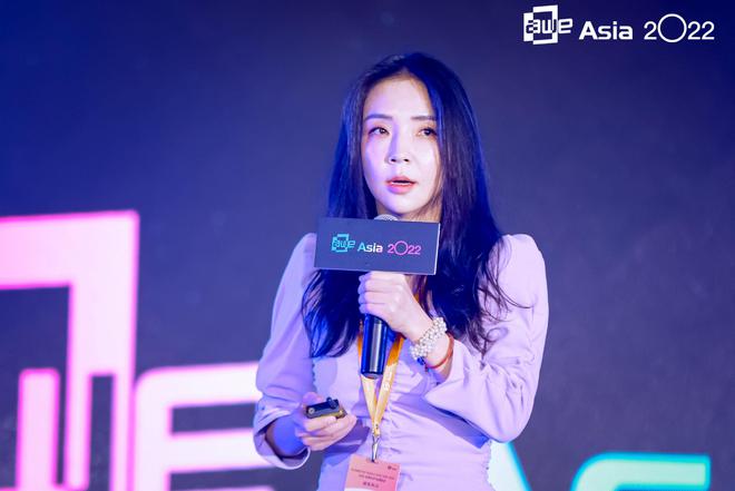 杭州匠子徐文超参加学习AWEAsia2022世界XR产业博览会