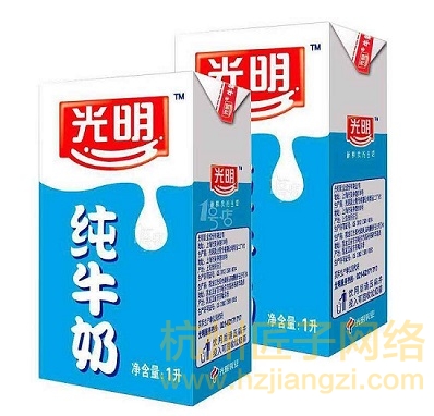 光明乳业官网数据分析