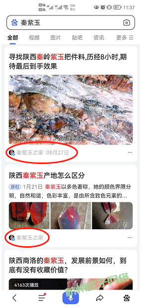 百家号案例-秦紫玉之家(合作中)